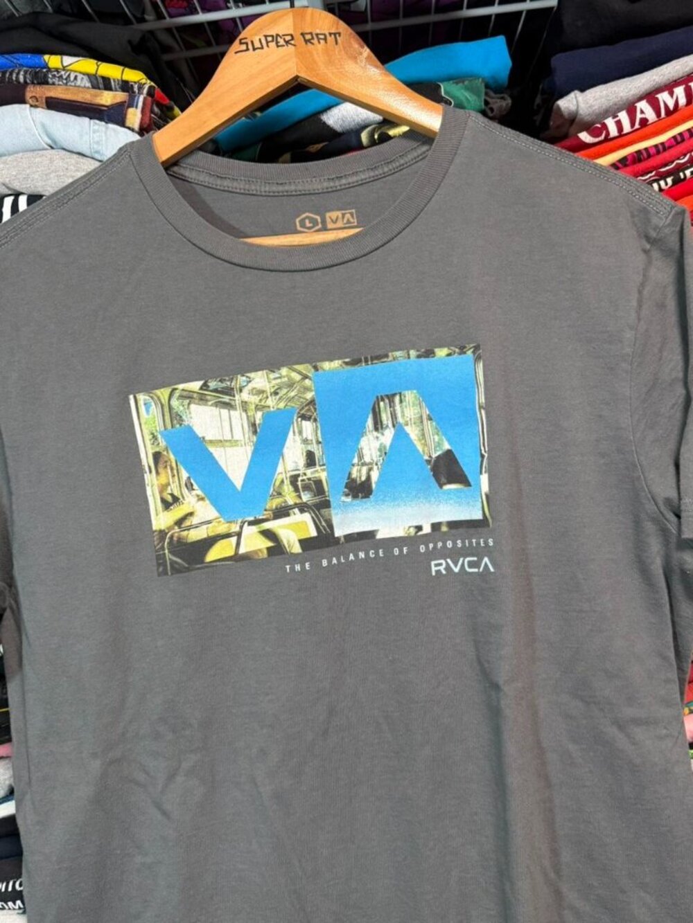 RVCA artist network program surf t shirt